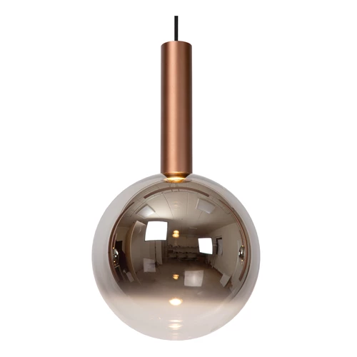 Lucide JASMINE - Pendant light - LED Dim. - CCT - 5x4W 2200K/3300K - Copper - Premium - detail 1